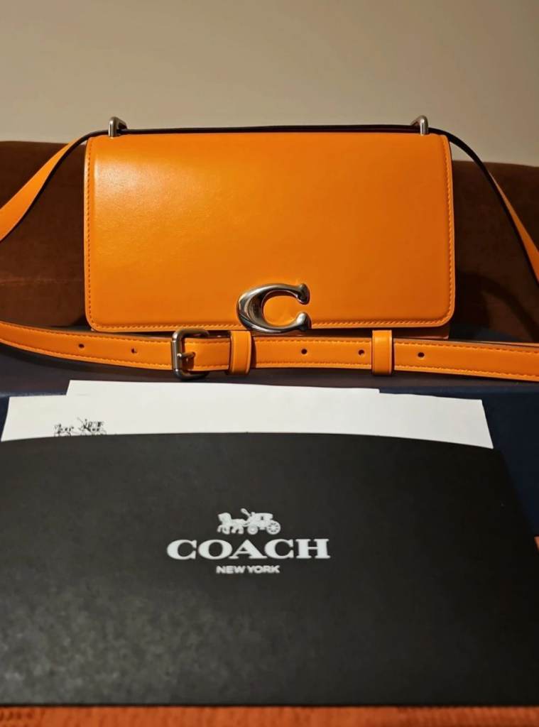 Coach leather handbag crossbody bag new 