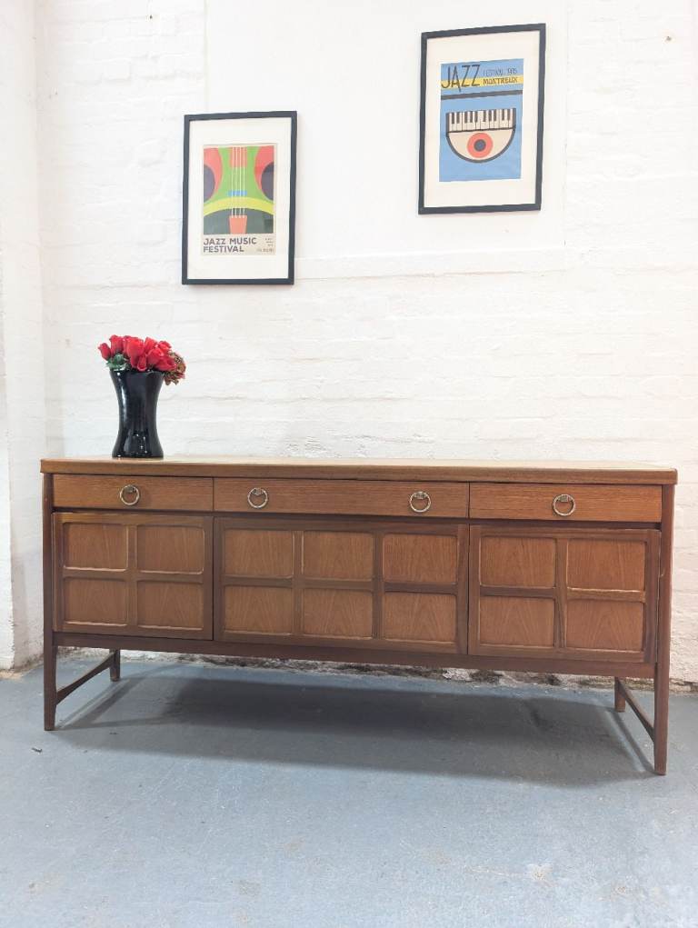 Mid Century Teak Sideboard by Nathan