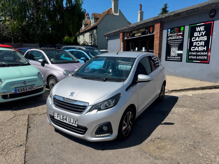 2014 Peugeot 108 1.2 VTi Allure 5dr HATCHBACK Petrol Manual