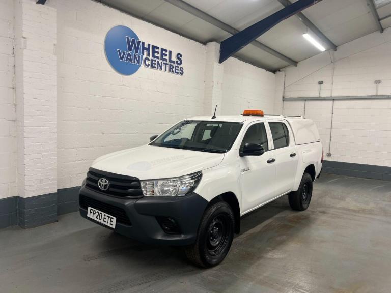 2020 Toyota Hilux Hilux 2.4 D-4D Active 4WD Euro 6 4dr (3.5t) Pickup Diesel Manual