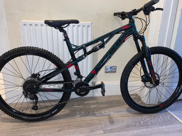 Carrera Titan Full Suspension Mountain Bike