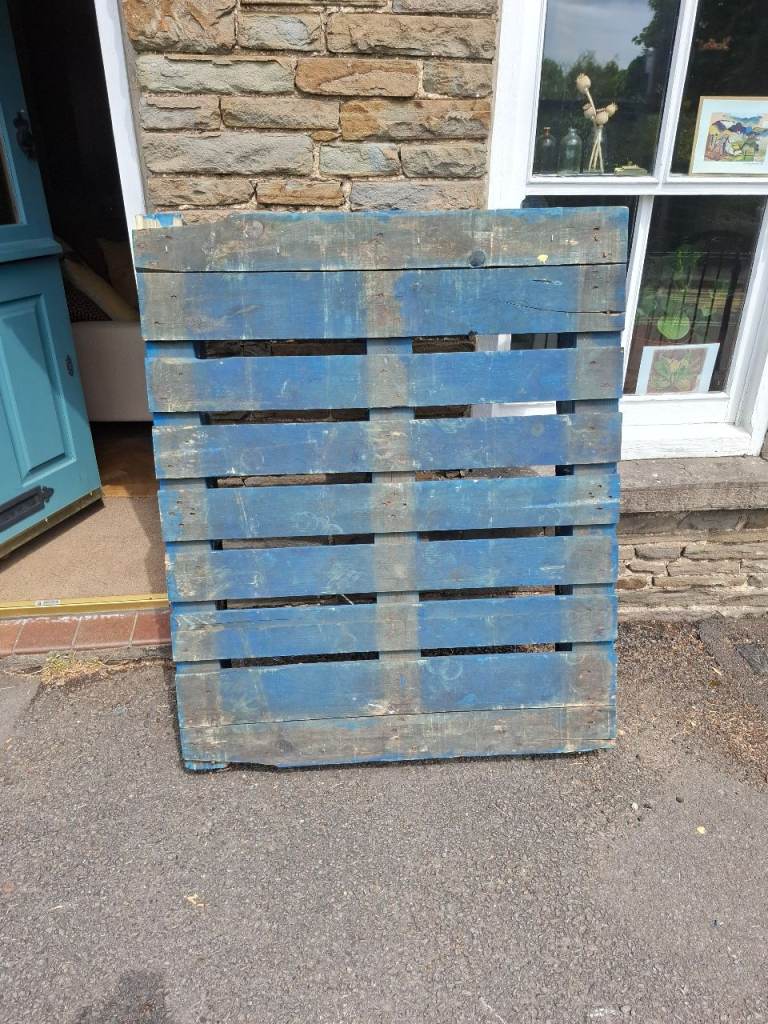 Large wooden pallet