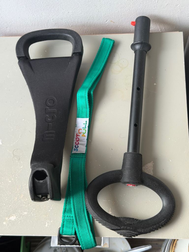 Micro Scooter Replacement Handle & Carry Strap Bundle