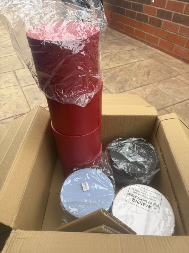 Hat boxes set of 3 