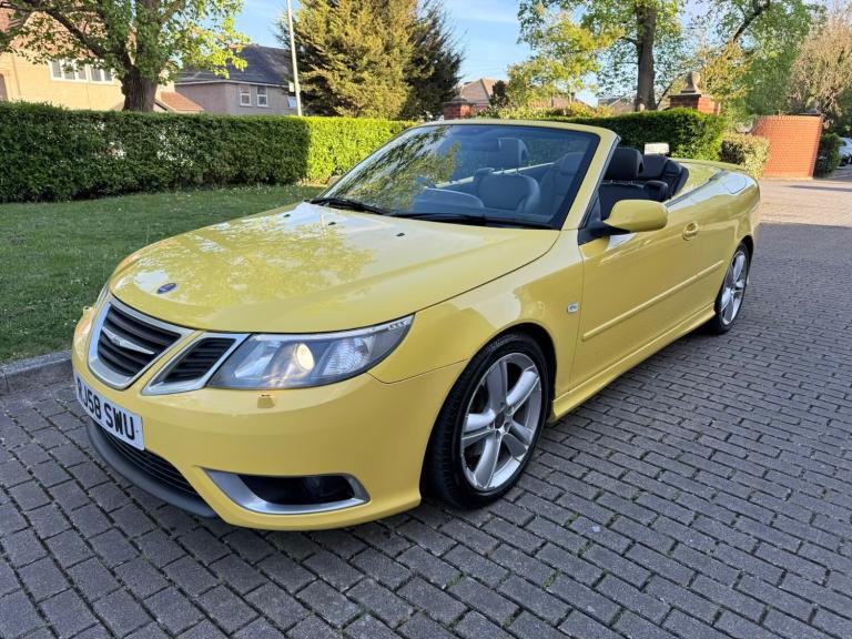2008 Saab 9-3 2.8T Aero 2dr CONVERTIBLE Petrol Manual