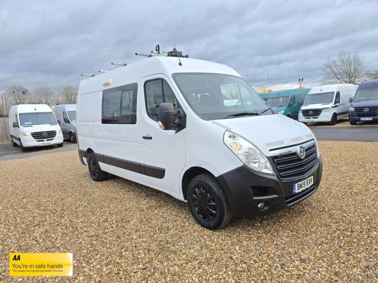 2019 Vauxhall Movano 2.3 CDTi 3500 Panel Van 5dr Diesel Manual FWD L2 H2 Euro 6 (130 ps) Panel Va...