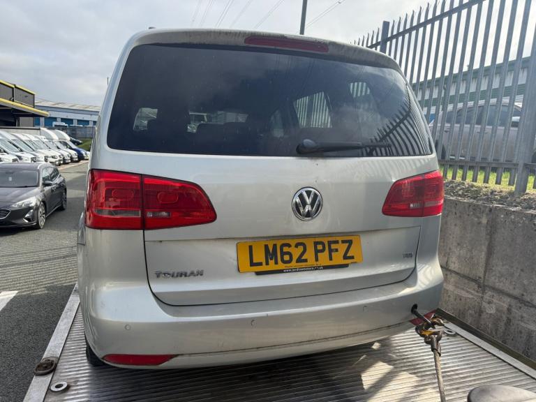 2012 Volkswagen Touran S TDI DSG Auto MPV Silver Diesel