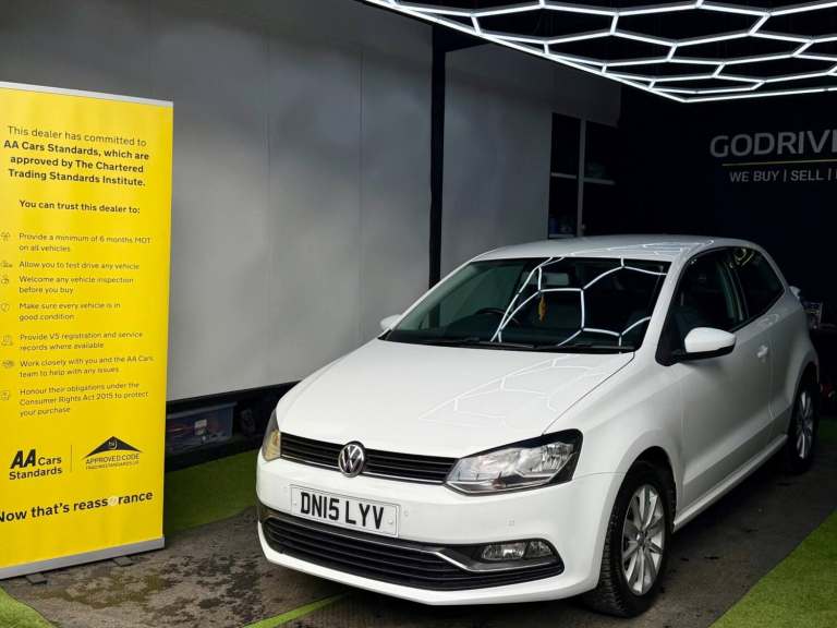 2015 Volkswagen Polo 1.2 TSI SE 3dr HATCHBACK PETROL Manual