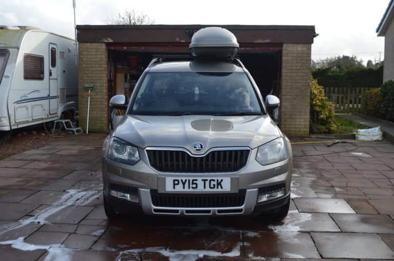2015 Škoda yeti 2.0 tdi elegance 4x4 with optional full micro camper conversion