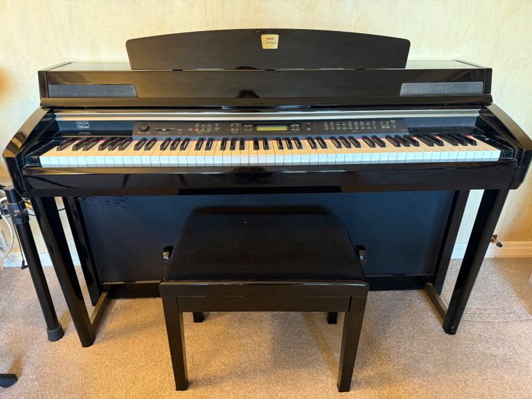 Yamaha Clavinova CLP-280PE Digital Piano – Polished Ebony – Collection Only