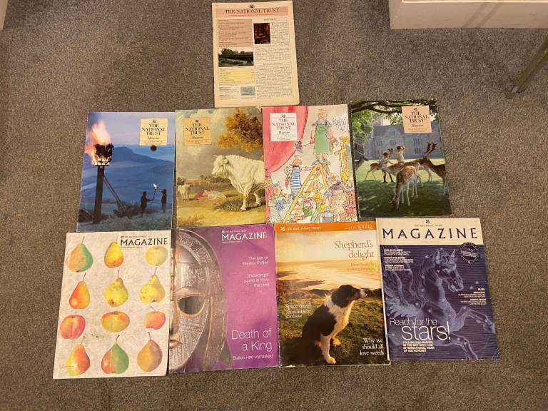 vintage National Trust Magazines
