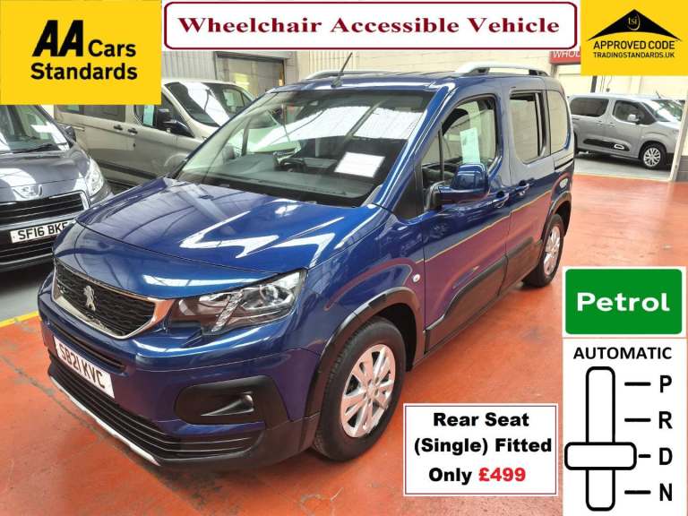 Peugeot Rifter WHEELCHAIR ACCESSIBLE 1.2 PureTech 130 Allure Premium Petrol