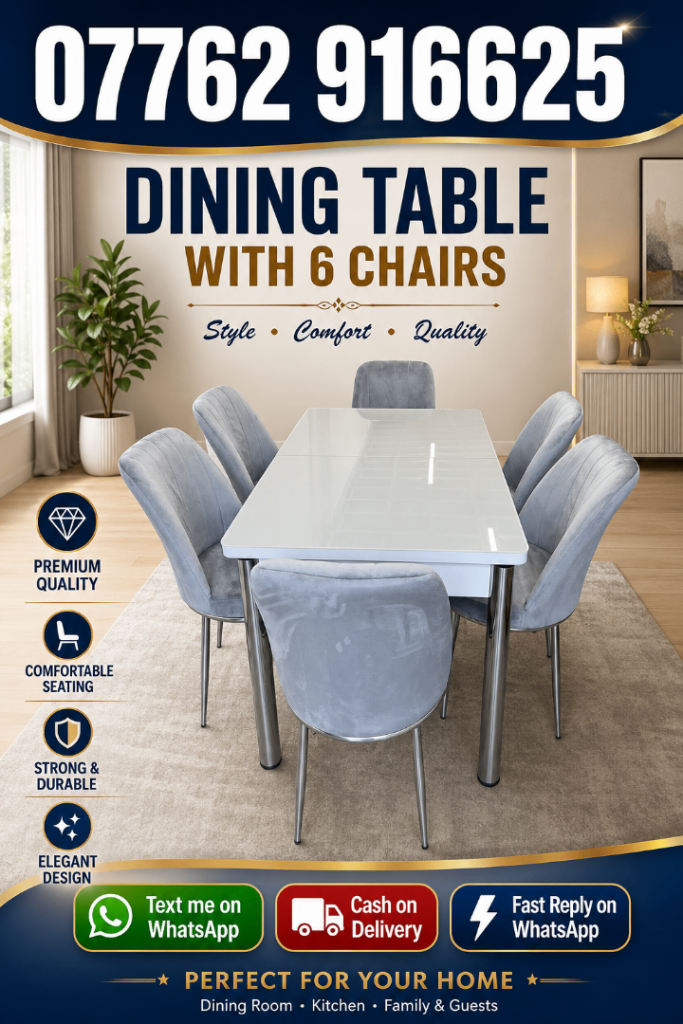Dining Table with 6 chairs | in Temple Meads, Bristol | Gumtree