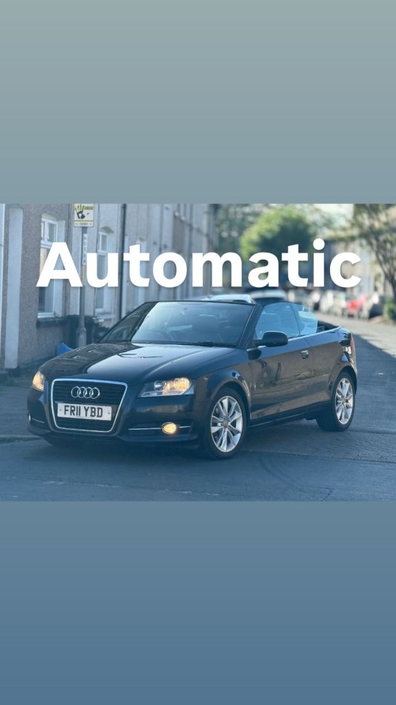 Audi, A3, Convertible, 2011, Semi-Auto, 1968 (cc), 2 doors