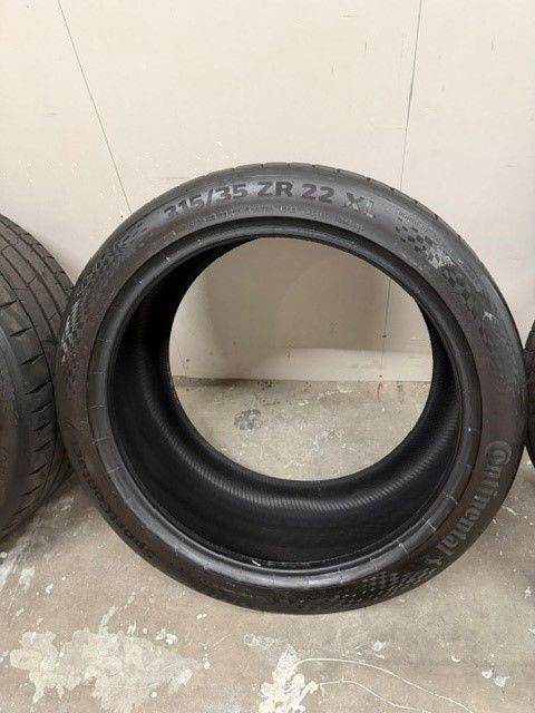 Continental Sport Contact 7 315/35 ZR 22 XL and 285/40 ZR 22 XL Tyres