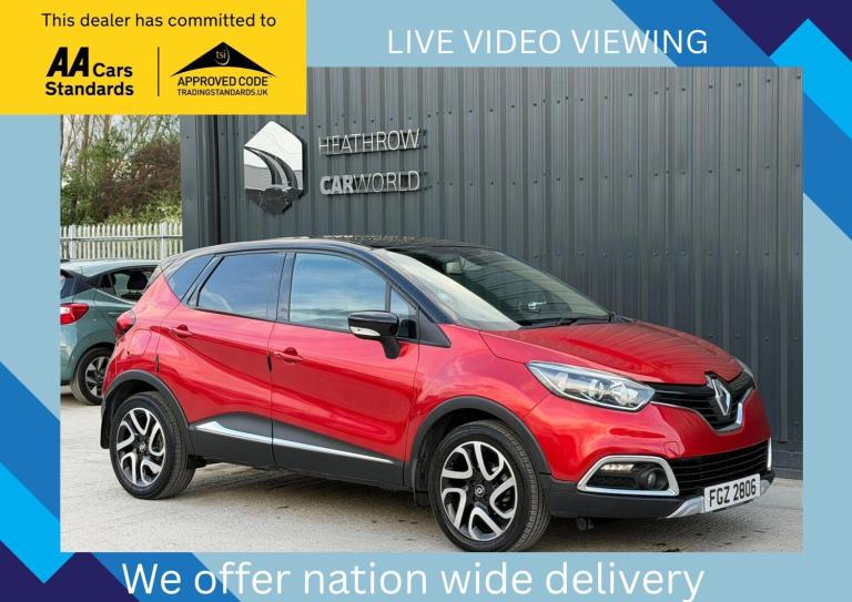  Renault Captur 0.9 TCe ENERGY Signature Nav Euro 6 (s/s) 5dr Petrol Manual