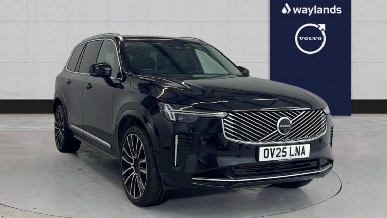 2025 Volvo XC90 Ultra, T8 AWD Plug-in hybrid, Electric/Petrol, Bright, 7 Seats Estate Petrol Para...