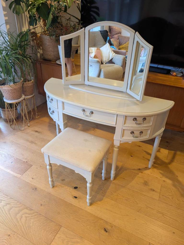 Laura Ashley dressing table dove grey , £125.00 for Sale in Bournemouth ...