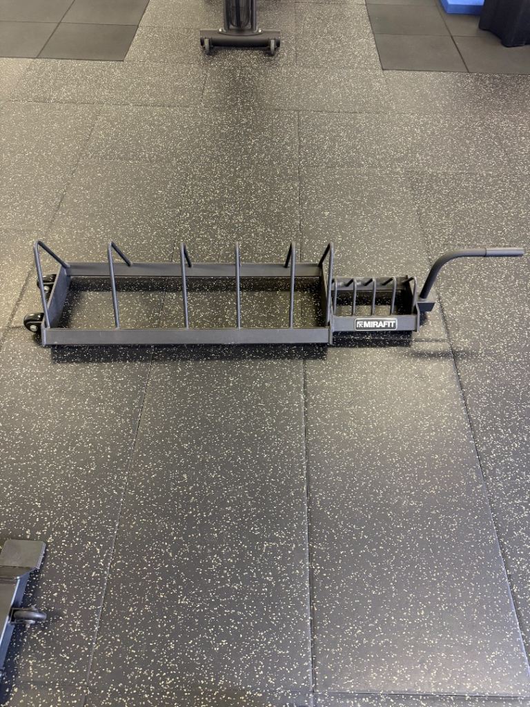 Mirafit Weight Plate & Barbell Storage Rack – Good Condition