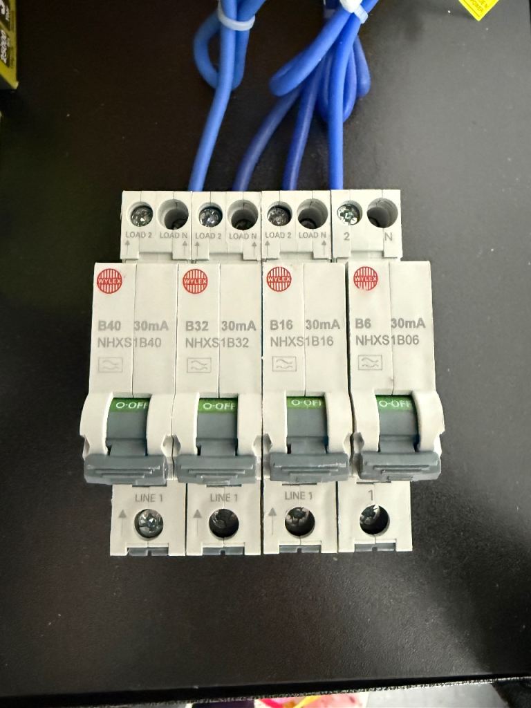 125x Wylex NHX RCBO - Various Sizes - New Condition