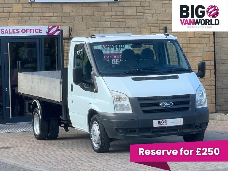 Ford Transit 350 TDCI 100 MWB SINGLE CAB ALLOY TIPPER DRW RWD