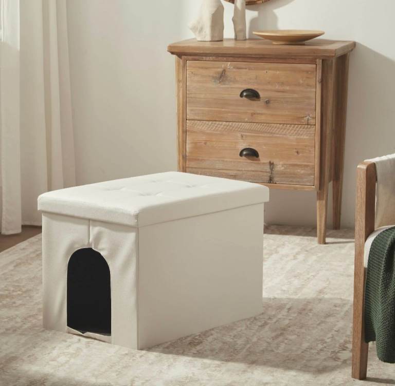 Meexpaws Extra Large Cat Littre Box Furniture