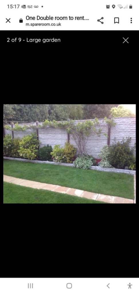 Double room available 