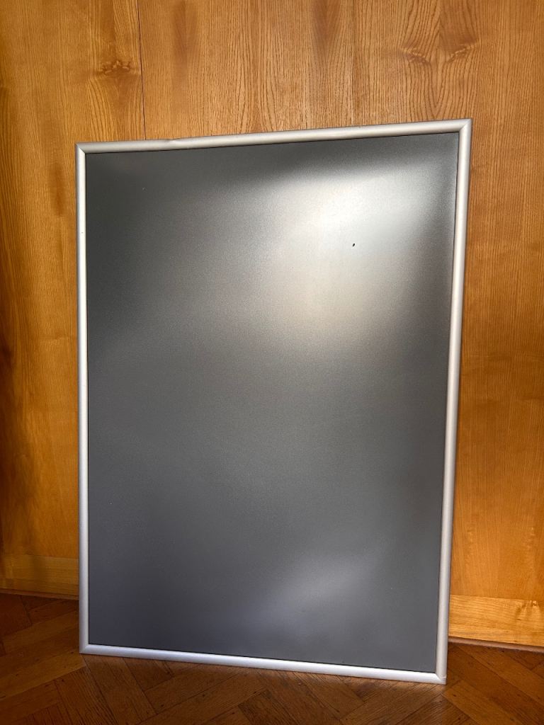 FREE – Large Aluminium-Effect Clip Frame 87 × 122 cm – Collection Only NW8