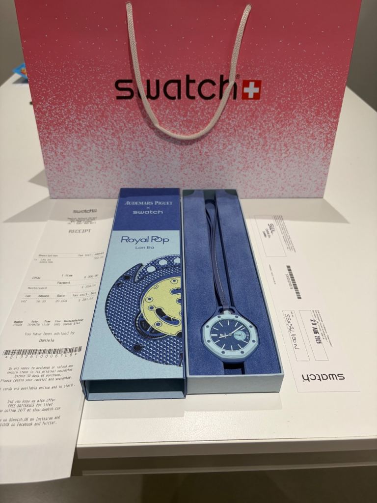Lan ba Swatch x ap 