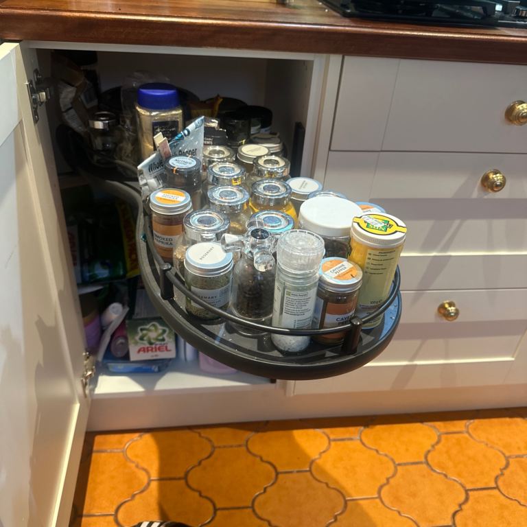 Starax S3103 turn board secret corner shelf unit x1