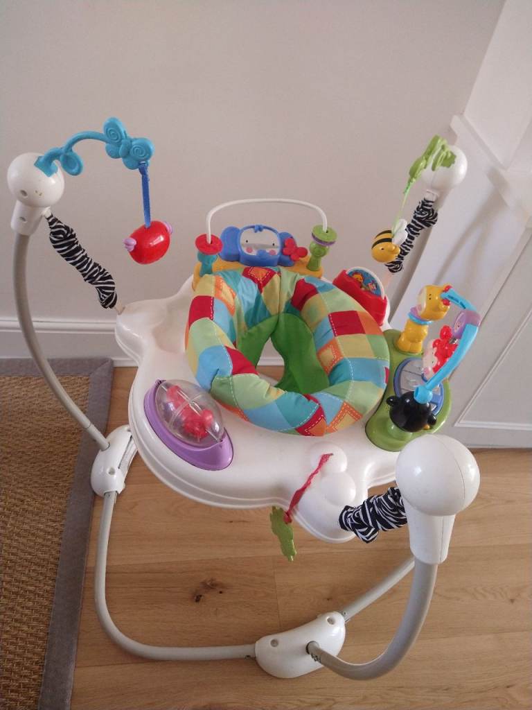 Baby Activity Jumperoo – Multicoloured, Clean & Ready