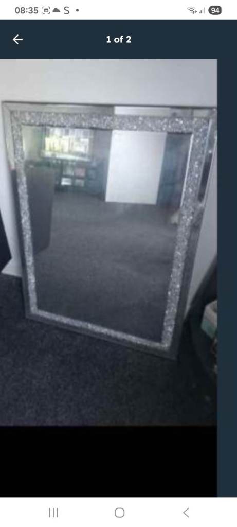 Crushed mirror 