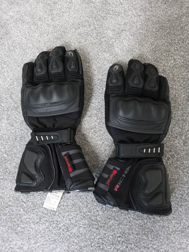 Richa Artic motorcycle motorbike gloves
