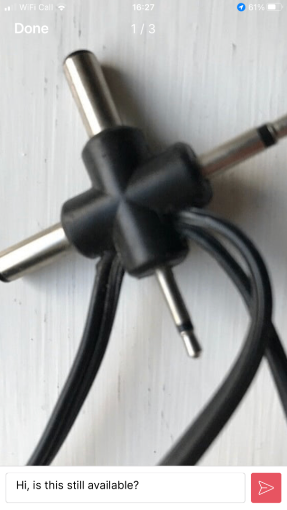 FRIWO AC/DC Adapter & Multi-Plug Cable – Good Condition