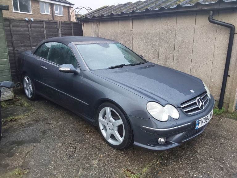 Mercedes-Benz, CLK, Convertible, 2008, Semi-Auto, 1796 (cc), 2 doors