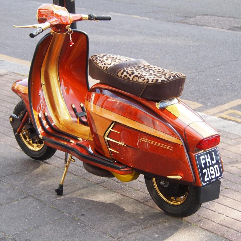 1966 Lambretta SX200 Classic Vintage Built By Well Know Scooter Resto Company