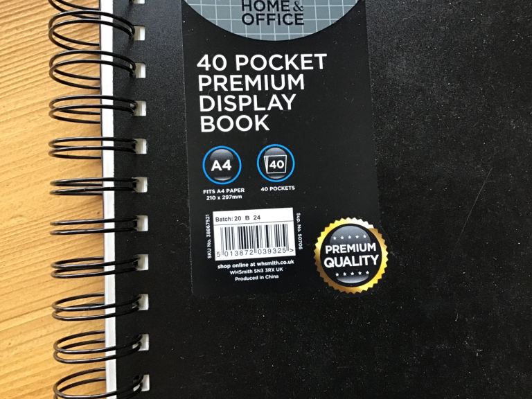 40 Pocket Display Folder