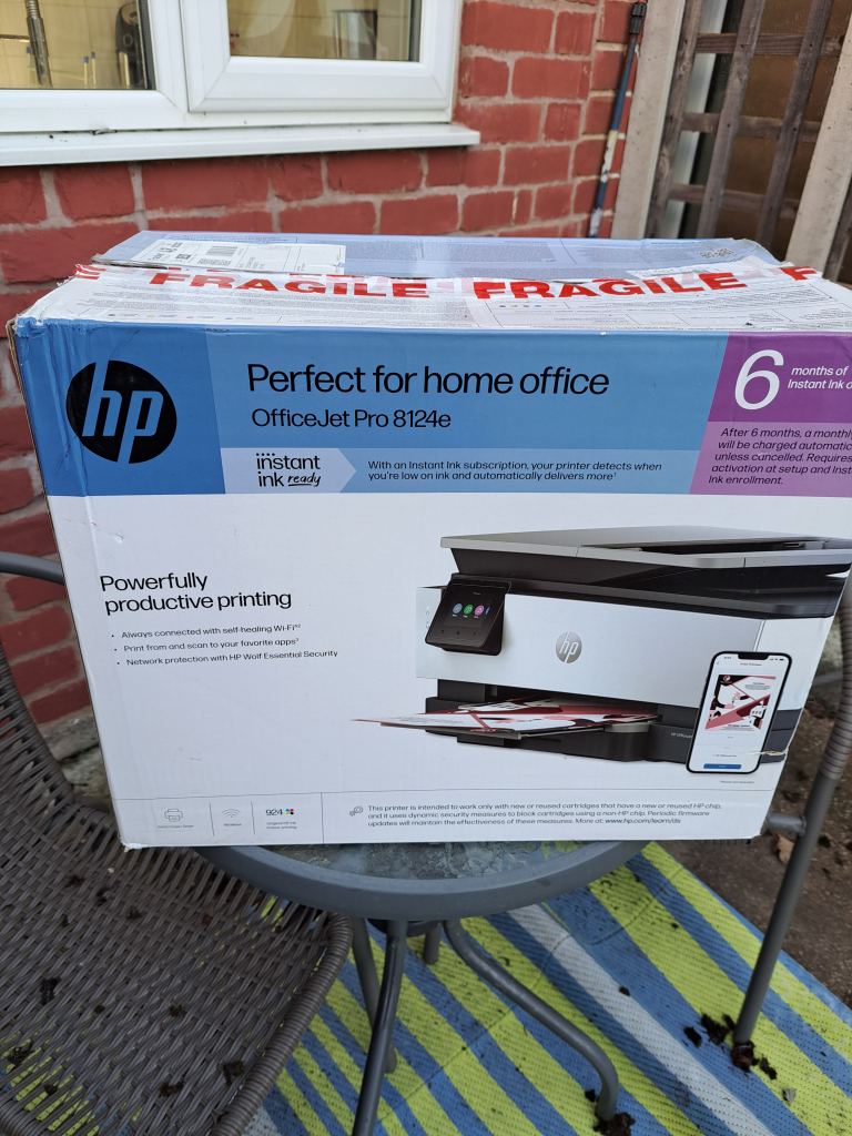 HP OfficeJet Pro 8124e printer