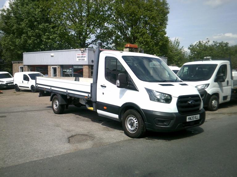 Ford Transit LWB DROPSIDE,2020,20 REG,WHITE,ONLY 136k,1 OWNER,NEW BELT,CLEAN VAN