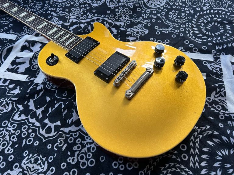 MIJ Epiphone Les Paul Standard Gold Top w/ case