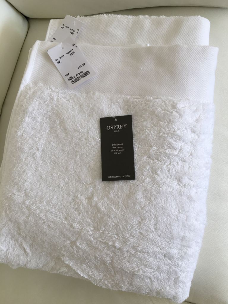 OSPREY BATHROOM COLLECTION TOWELS