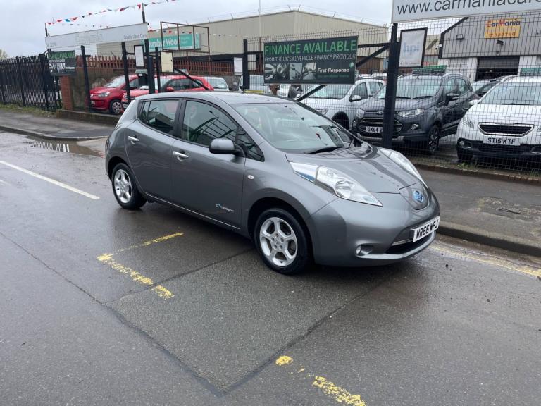 2016 Nissan Leaf 80kW Acenta 30kWh ONLY 55594 MILES ELECTRIC AUTO ULEZ EXEMPT NOW £5495 HATCHBACK...