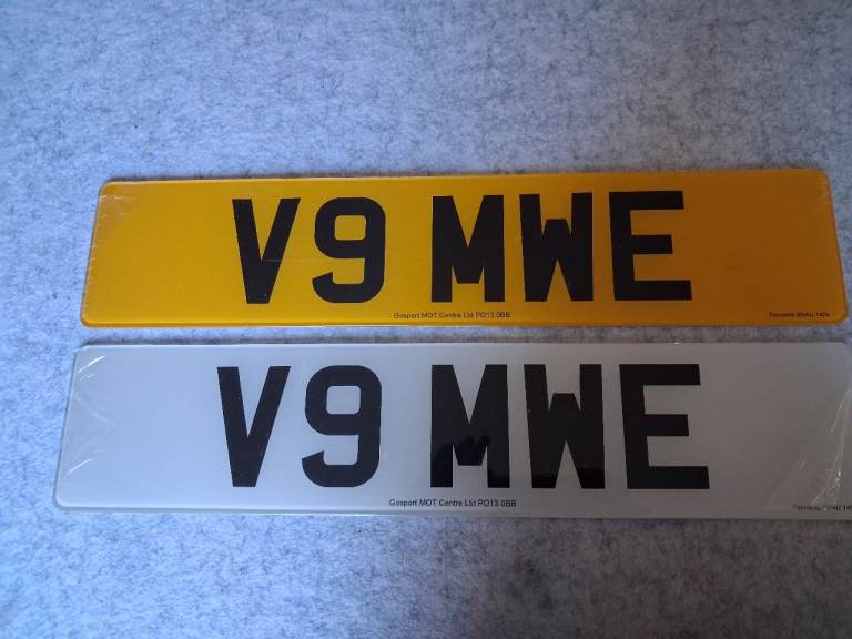 Registration Plates