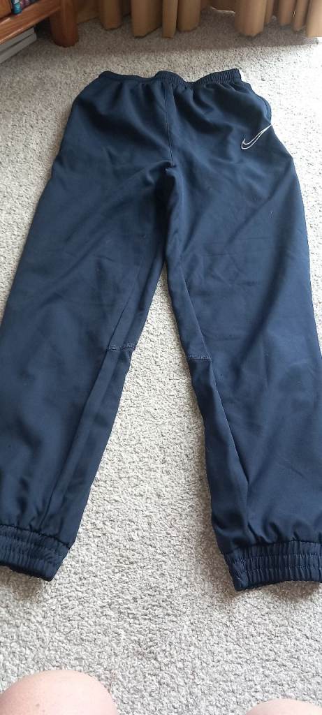 Nike Blue Tracksuit Bottoms – Good Condition