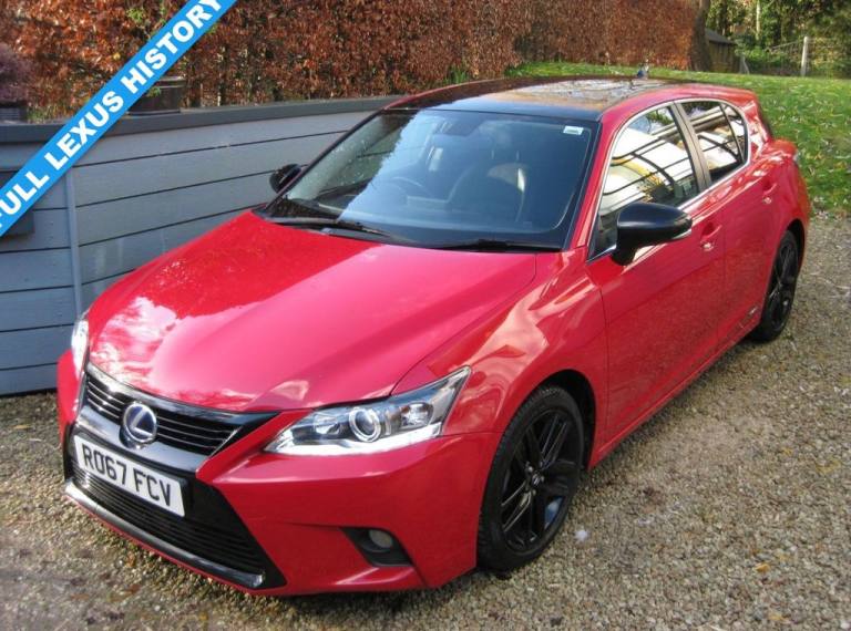 2017 Lexus CT 1.8 200h Sport Hatchback 5dr Petrol Hybrid CVT Euro 6 (s/s) (136 ps) Hatchback PETR...