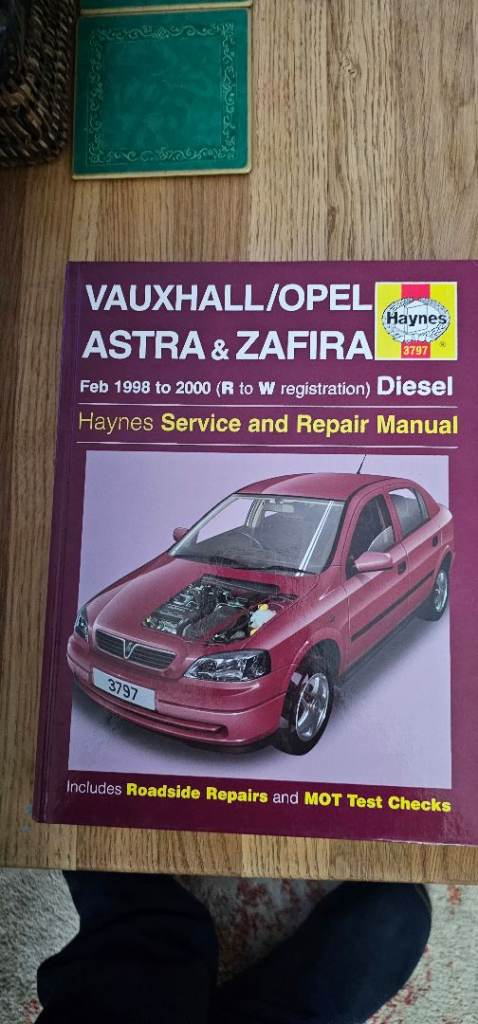 Haynes Vauxhall/Opel Astra & Zafira Diesel Repair Manual