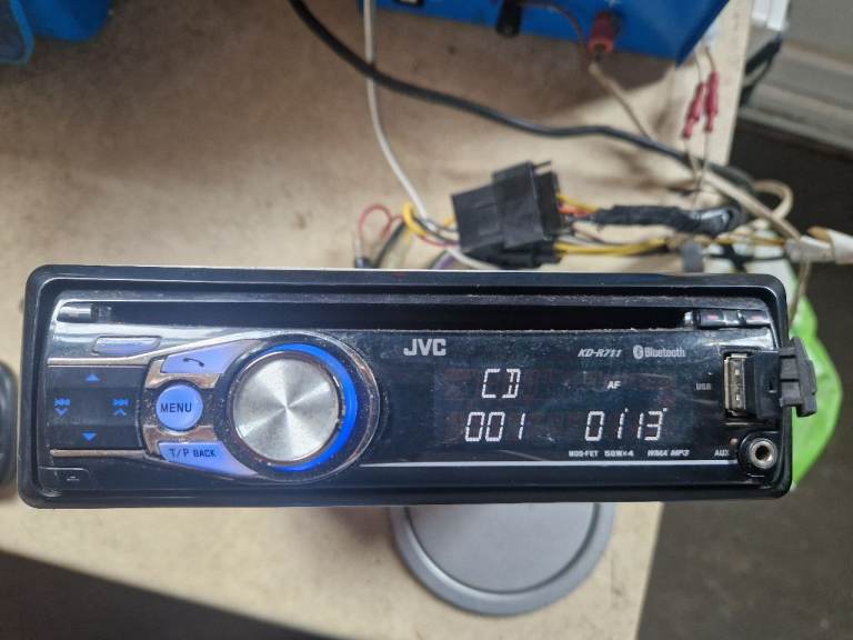 Jvc cd/radio player 50x4 output comes with MP3, Bluetooth & front USB £70 ono please no timewasters.