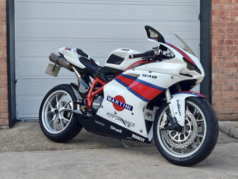 DUCATI 848 - 2008 Petrol Manual in White