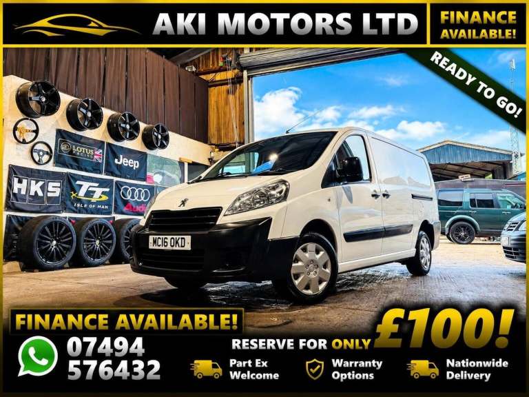 2016 Peugeot Expert 2.0 HDi L2 H1 4dr Panel Van Diesel Manual