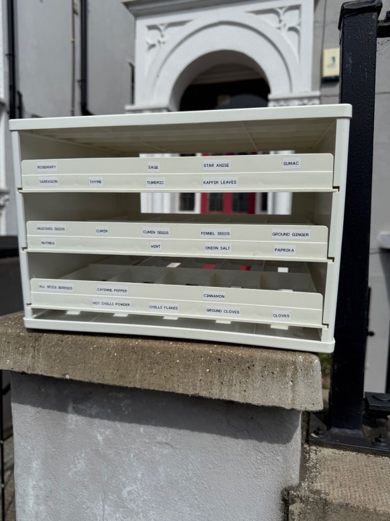 Free spice rack